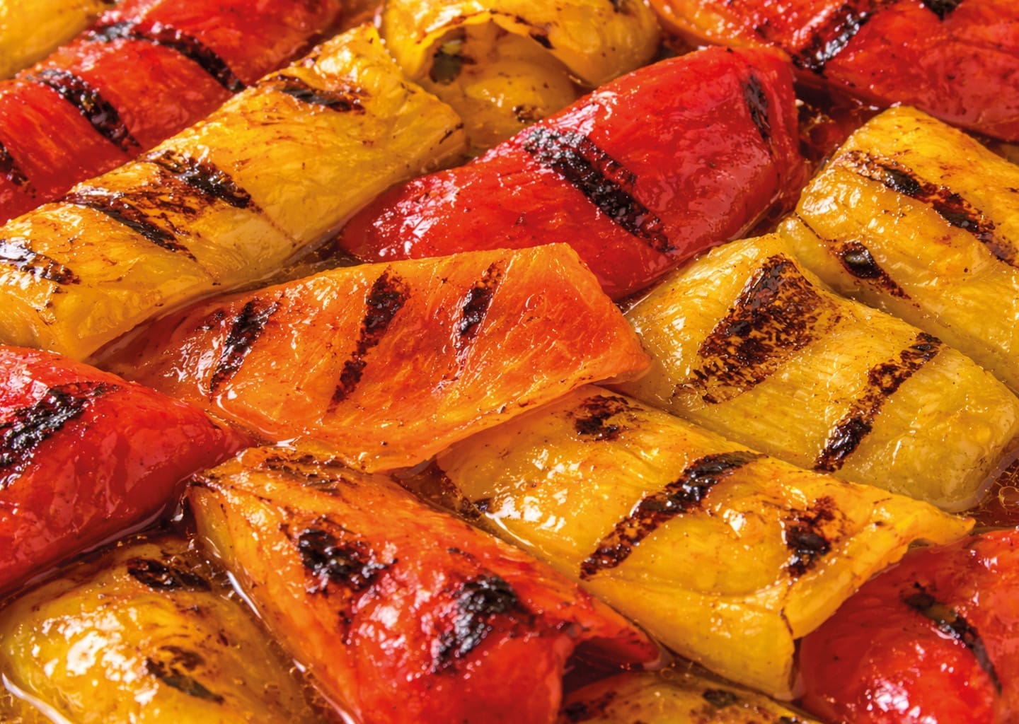 Gegrillte Paprika